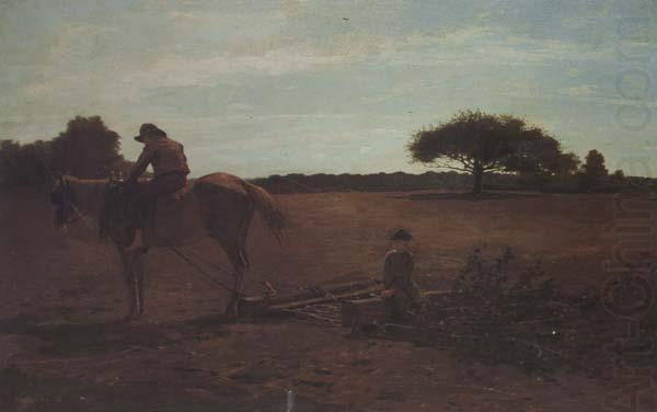 The Brush Harrow (mk44), Winslow Homer